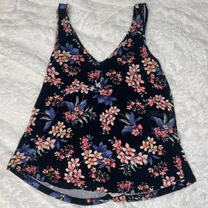 AE floral tank